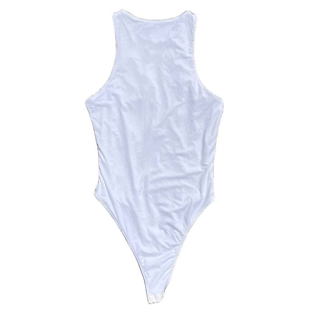 SHEIN Women's White Tank top bodysuit - S/4 - Picture 2 of 3